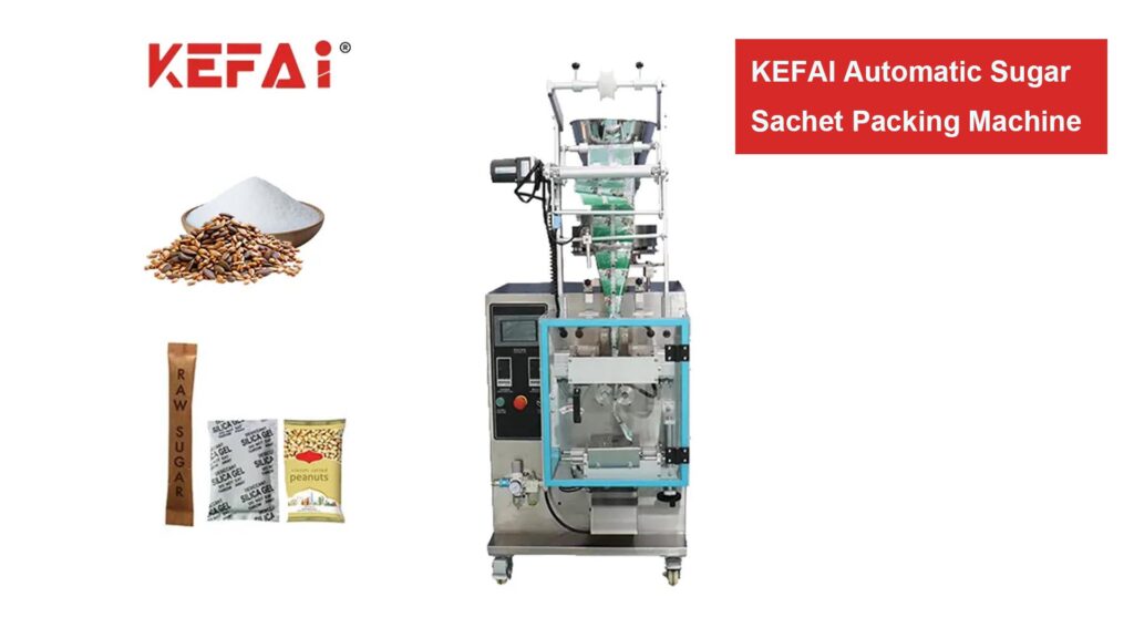 Автоматска машина за пакување кесички за шеќер KEFAI
